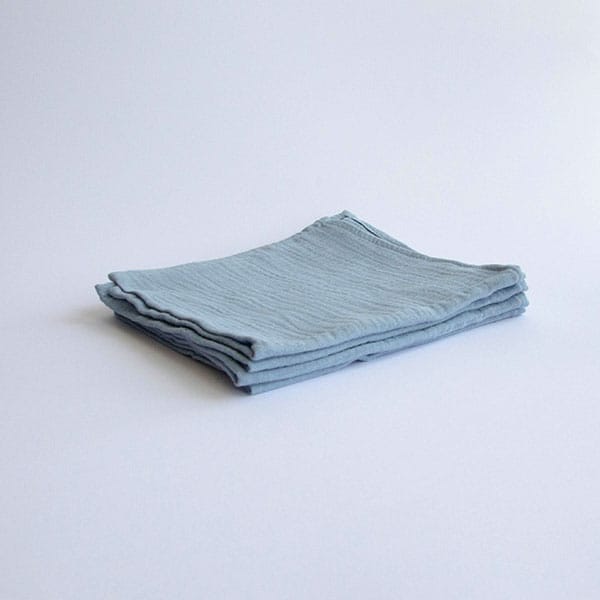 Vaalblauwe servietten