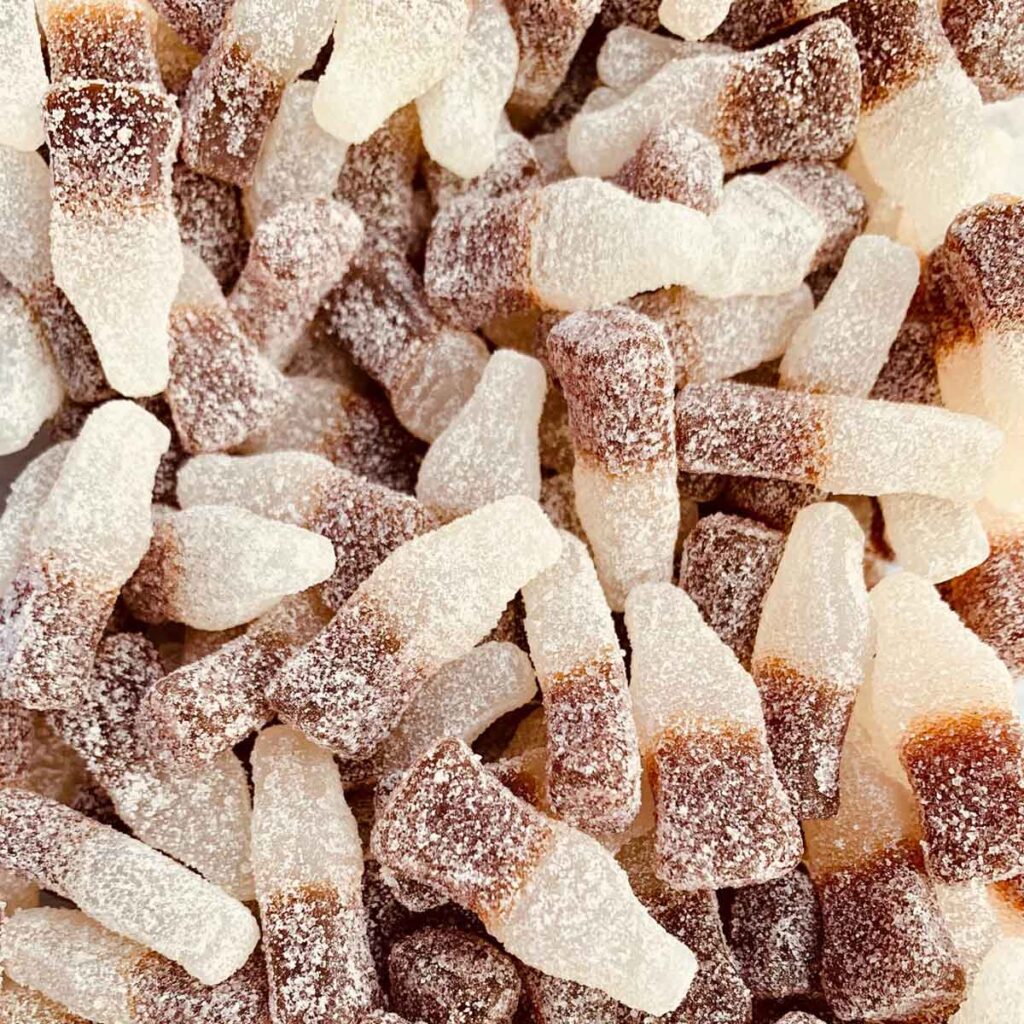 vegan cola flesjes