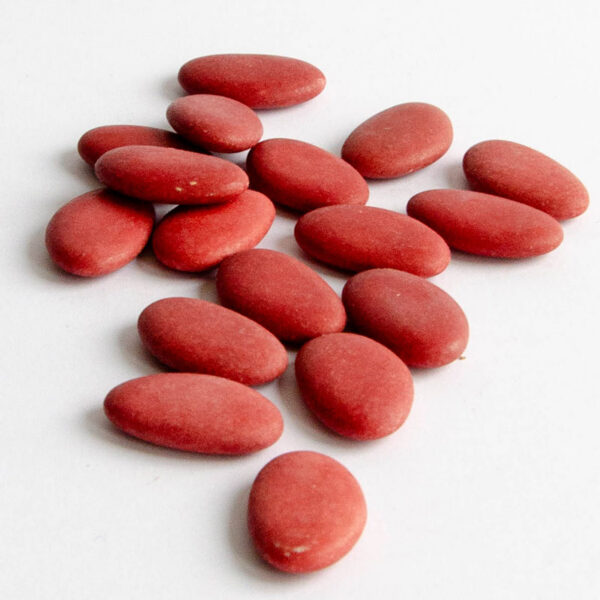 rode velvet suikerbonen