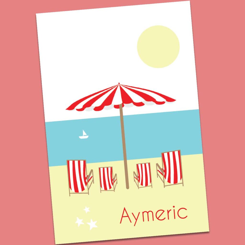 Geboortekaartje Aymeric