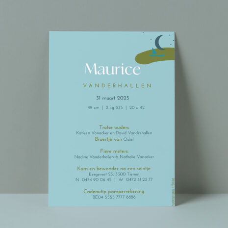 g-18502-maurice-back geboortekaartje berglandschap blauw