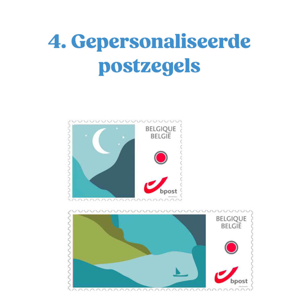 gepersonaliseerde postzegel