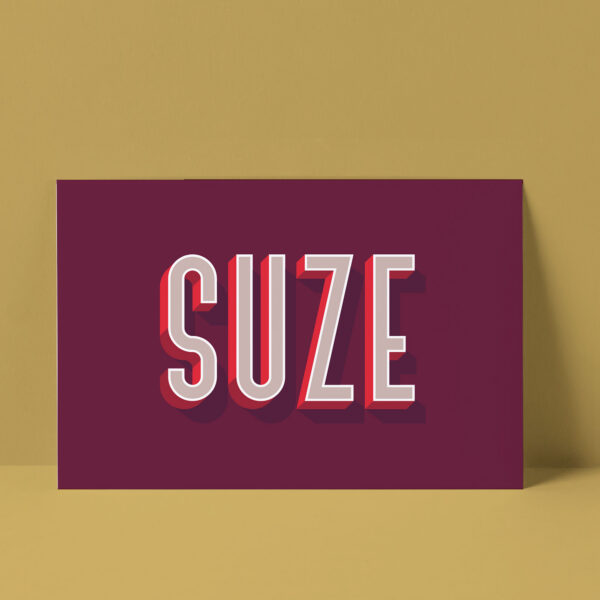 Geboortekaartje Suze